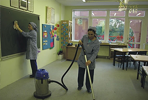 okul temizliği